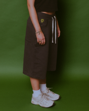 Load image into Gallery viewer, &#39;Bumblebee&#39; Charcoal Sweatshortz
