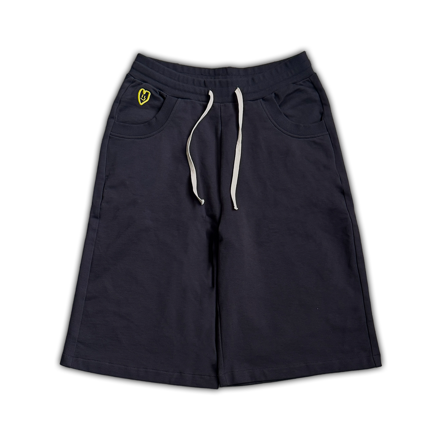 'Bumblebee' Charcoal Sweatshortz