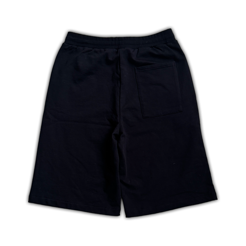 'Lotus' Black Sweatshortz