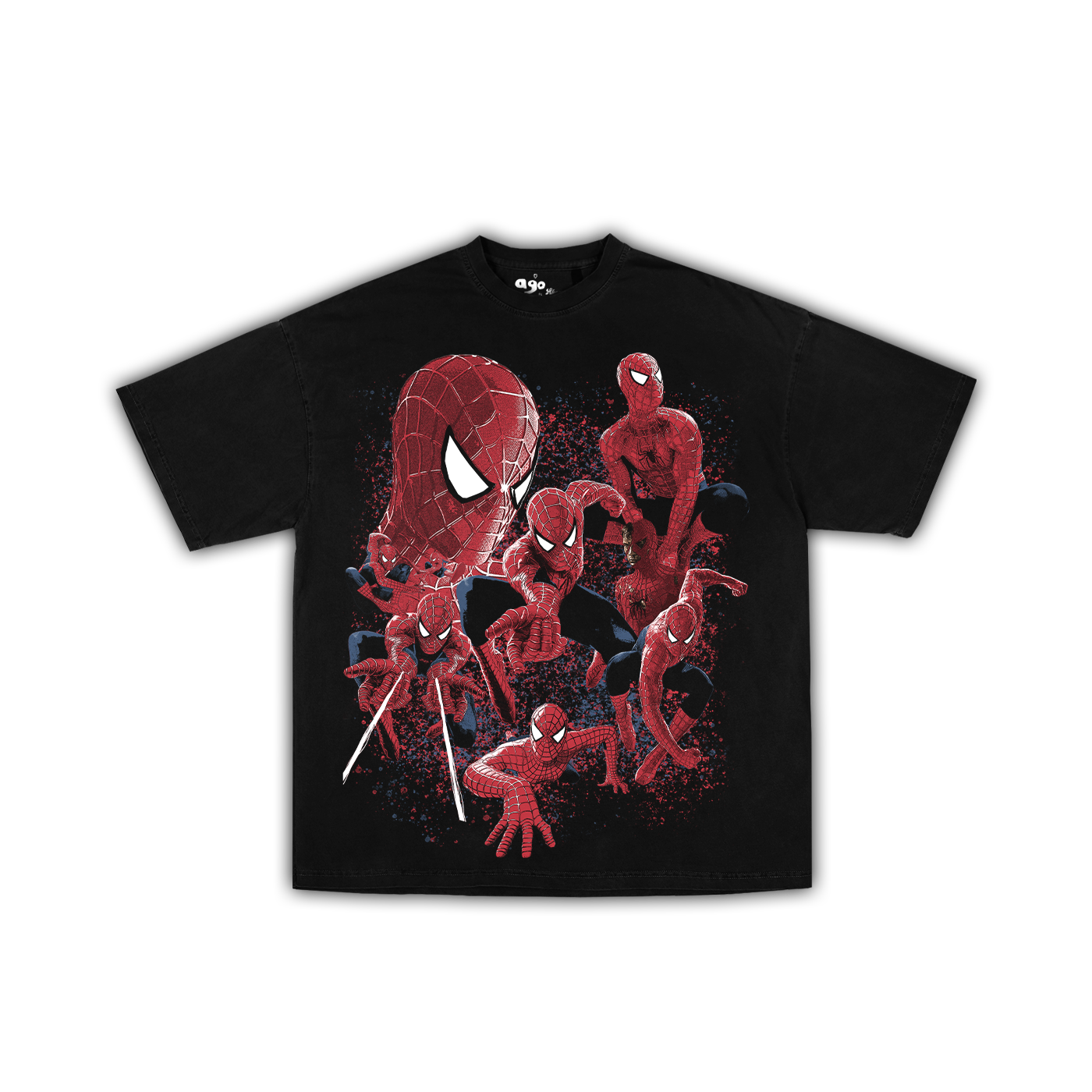 Half & Half Spidey Tee